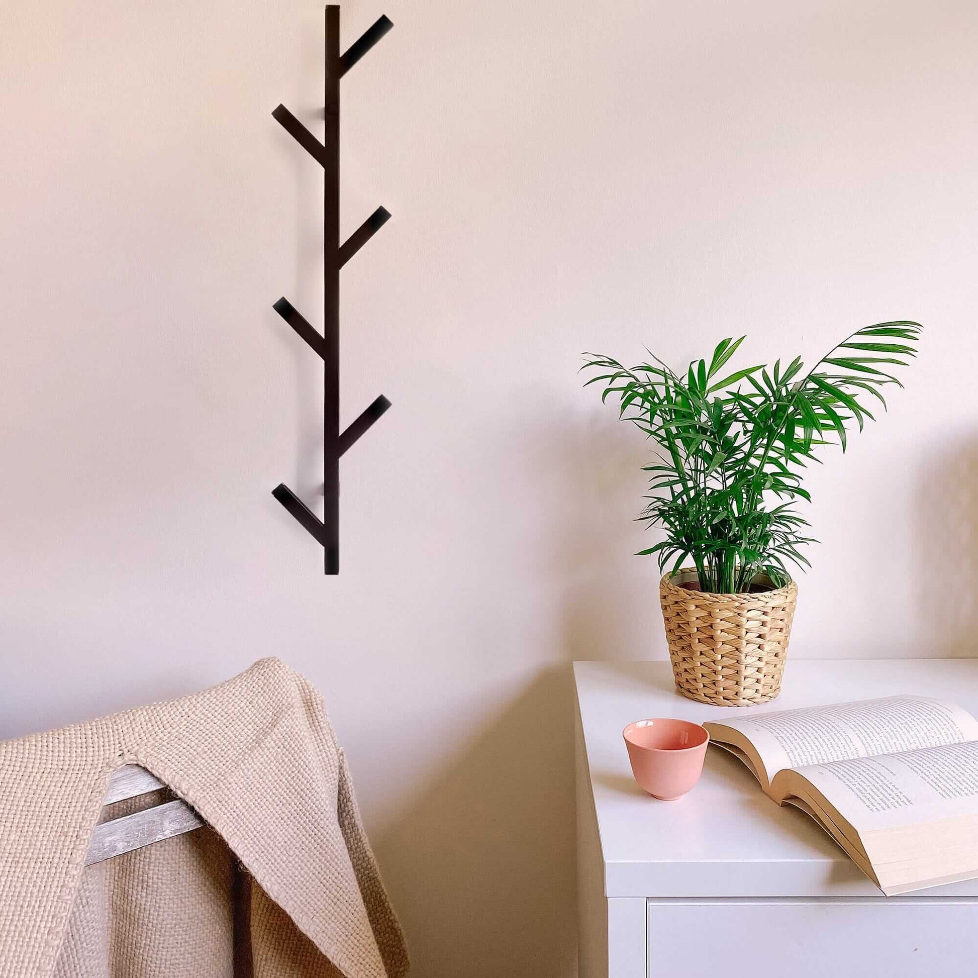 Branch - Home Decor Decals Metal Wall Art | SKU: YSN-02SB | Available at Decojuana | Tags: Metal Wall Decor,Metal Wall Shelf