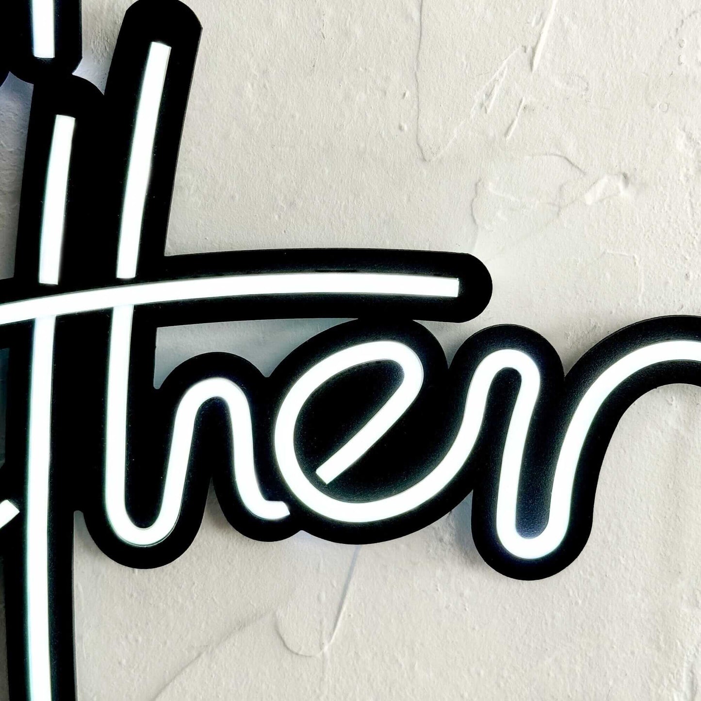 Better Together - Neon Signs Neon Wall Art | SKU: NEO-104 | Available at Decojuana | Tags: metal neon wall decor,Metal Neon Wall Letter,motivational neon quotes,Neon Artwork,Neon motivational quotes,neon party wall decor,neon quotes,Neon Signs,neon wall a