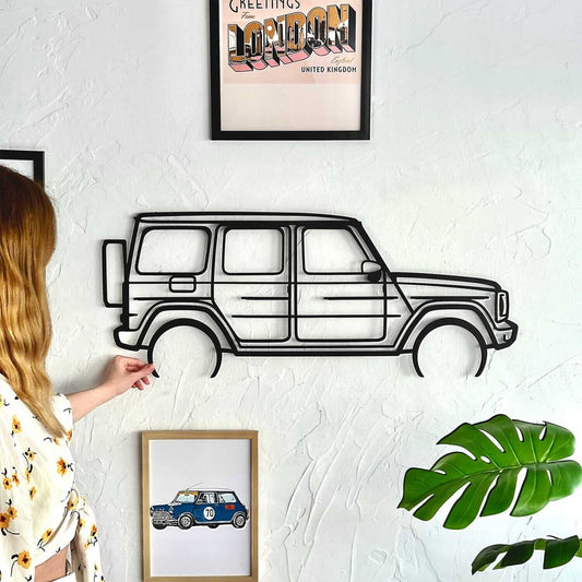 Class G Inspiration - Home Decor Decals Metal Wall Art | SKU: CR-05S | Available at Decojuana | Tags: car,Metal Deco,Metal Decoration,Metal Wall Art,Metal Wall Art Decor,Metal Wall Decor