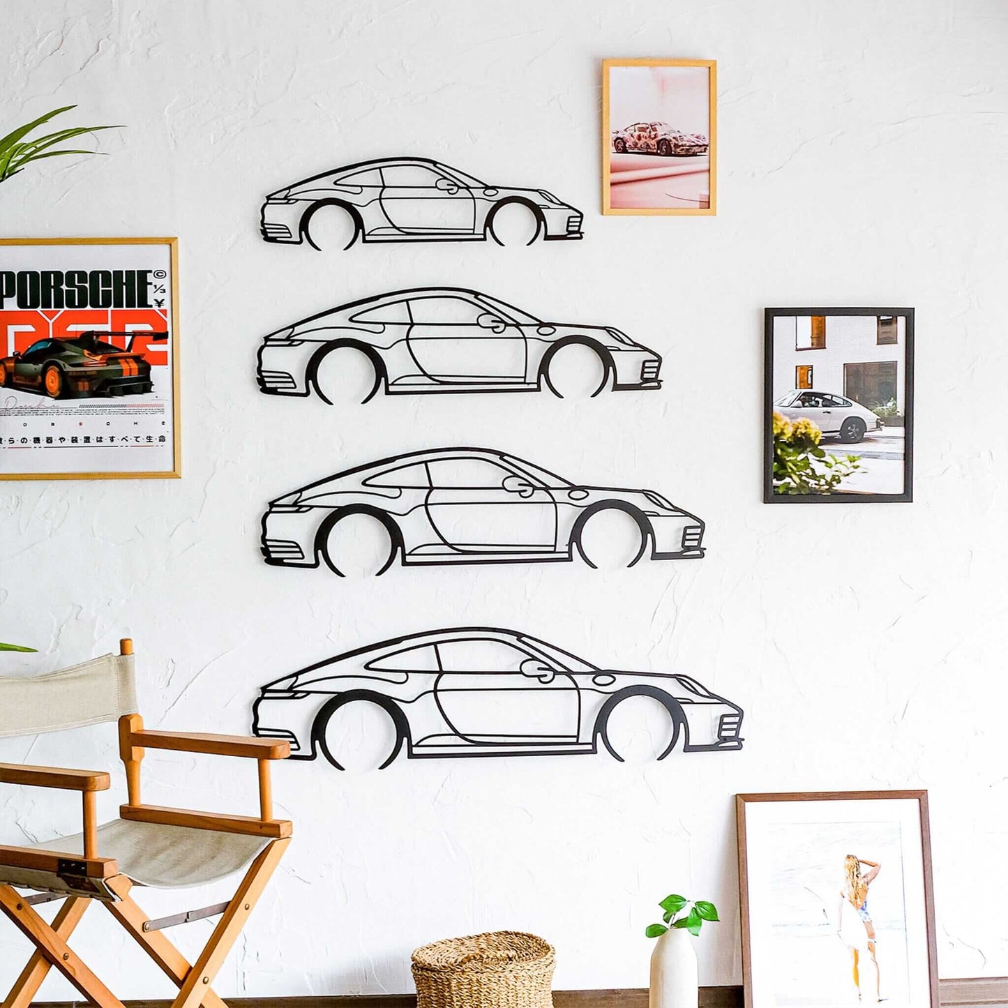 911 Inspiration - Home Decor Decals Metal Wall Art | SKU: CR-04M | Available at Decojuana | Tags: car,garage,Metal Deco,Metal Decoration,Metal Wall Art,Metal Wall Art Decor,Metal Wall Decor