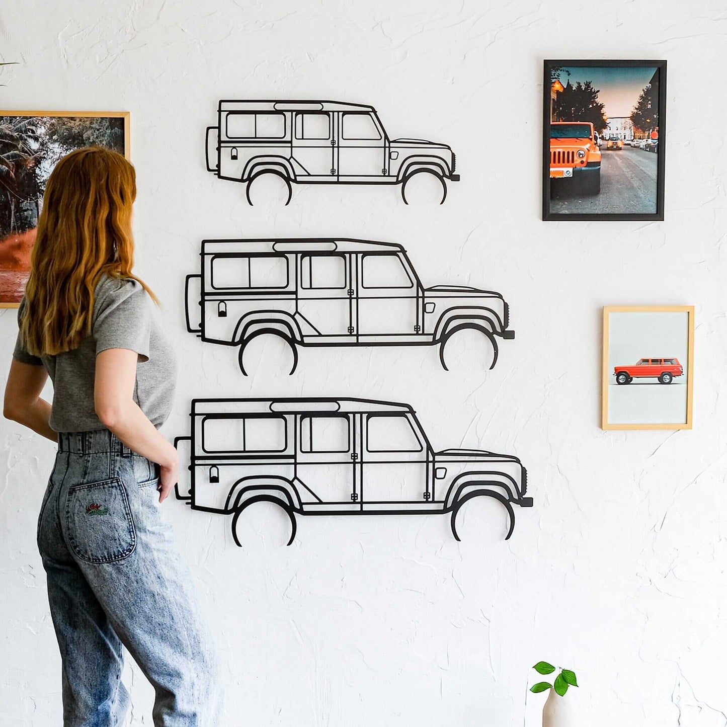 Defender Inspiration - Home Decor Decals Metal Wall Art | SKU: CR-06M | Available at Decojuana | Tags: car,Metal Deco,Metal Decoration,Metal Wall Art,Metal Wall Art Decor,Metal Wall Decor