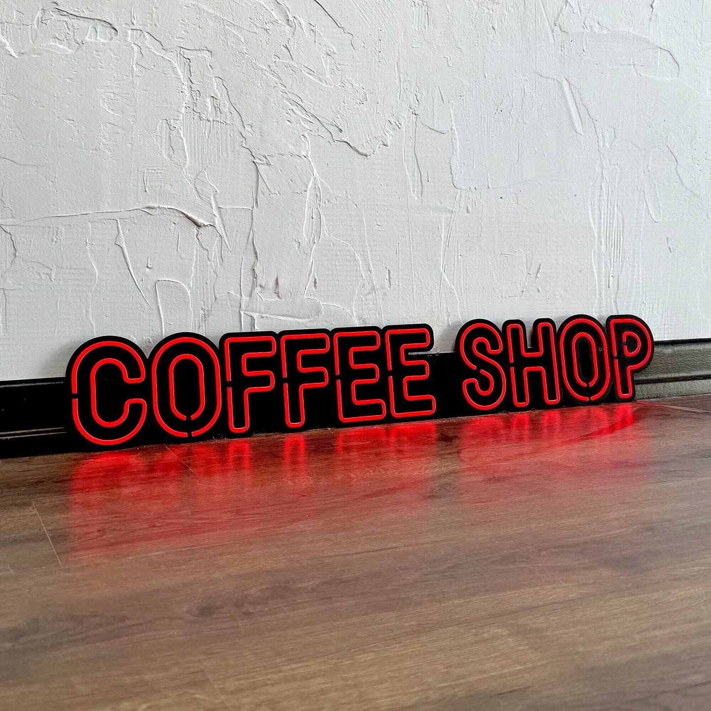 Coffee Shop - Neon Signs Neon Wall Art | SKU: NEO-140 | Available at Decojuana | Tags: metal neon wall decor,Metal Neon Wall Letter,neon,Neon Artwork,neon party wall decor,neon quotes,Neon Signs,neon wall art,Neon Wall Decor,Neon Wall Letter