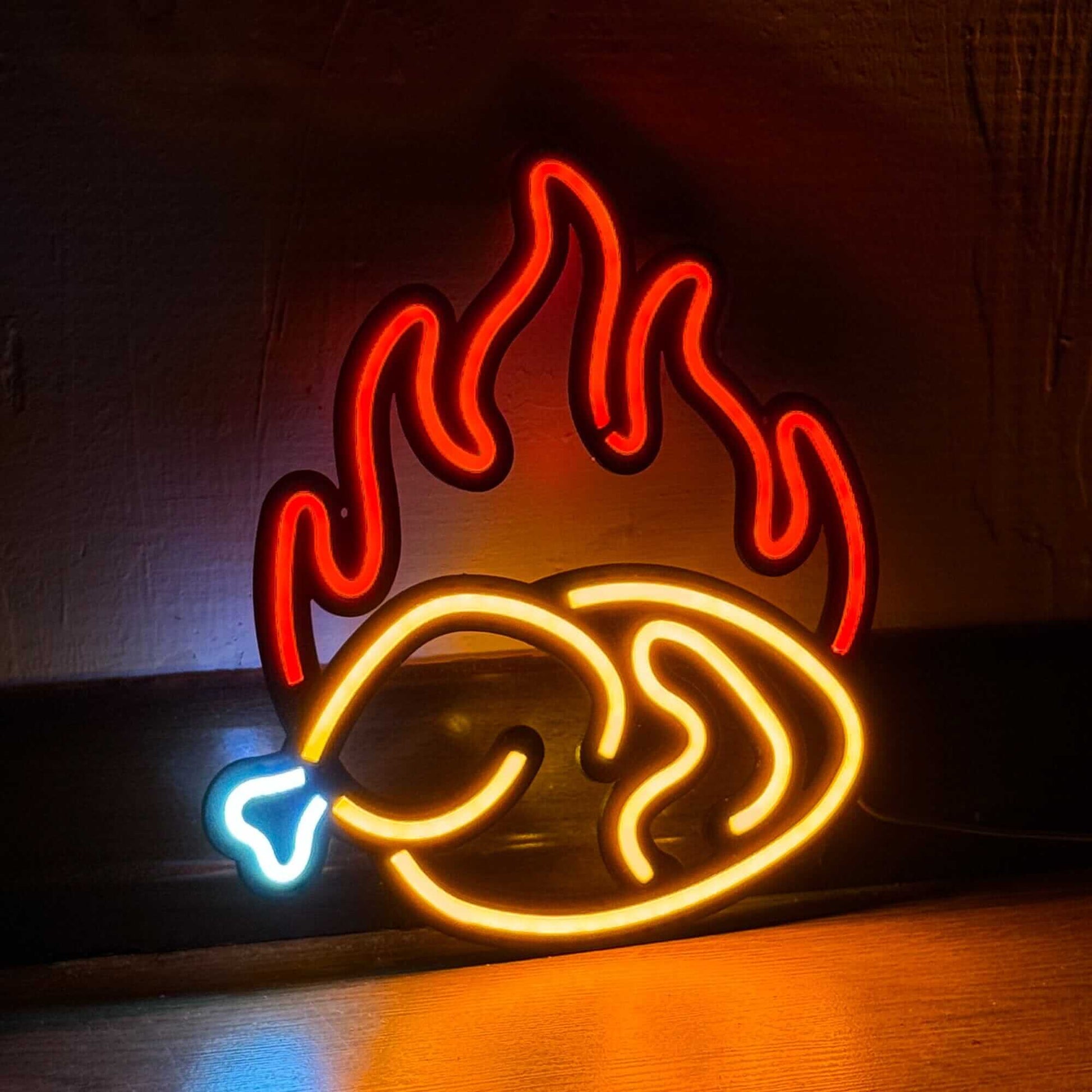 Fried Chicken - Neon Signs Neon Wall Art | SKU: NEO-105 | Available at Decojuana | Tags: Neon Artwork,Neon Signs,neon wall art,Neon Wall Decor