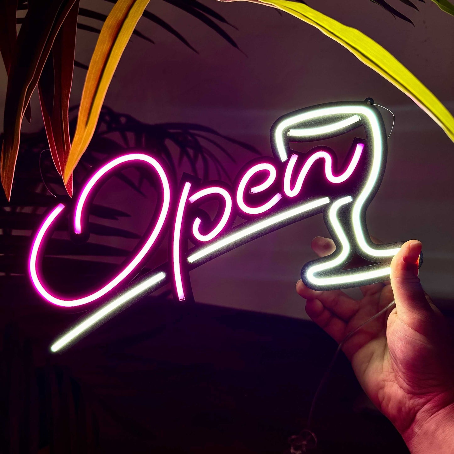 Open Door Sign 1 - Neon Signs Neon Wall Art | SKU: OPN-01 | Available at Decojuana | Tags: metal neon wall decor,Neon Artwork,Neon Signs,neon wall art,Neon Wall Decor,Neon Wall Letter