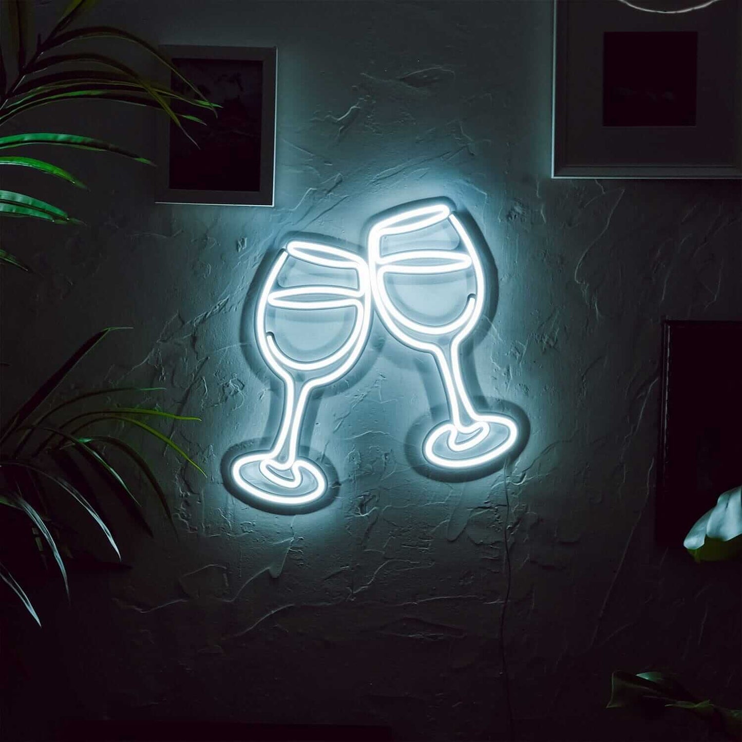 Cheers - Neon Signs Neon Wall Art | SKU: NEO-061 | Available at Decojuana | Tags: metal neon wall decor,neon abstract,Neon Artwork,neon party wall decor,Neon Signs,neon wall art,Neon Wall Decor