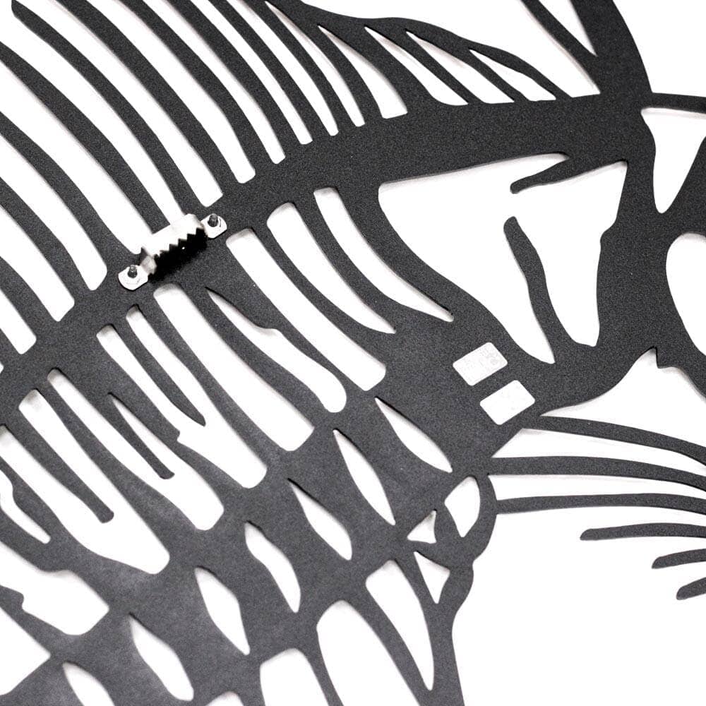 Fishbones - Home Decor Decals Metal Wall Art | SKU: MP-137 | Available at Decojuana | Tags: Animal design,Animal Metal Wall Decor,Animal Wall Art,Animal Wall Decor,Animals,Butterflyfish,Fish,Large designs,Large Wall Art,Large Wall Decor,Metal Artwork,Meta