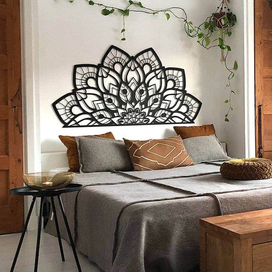 Shiva - Home Decor Decals Metal Wall Art | SKU: MOP-09 | Available at Decojuana | Tags: above bed decor,bedroom decoration,bedroom signs,bedroom wall decoration,boho wall art,large bedroom wall decor,Large designs,Large Wall Art,Large Wall Decor,mandala,M