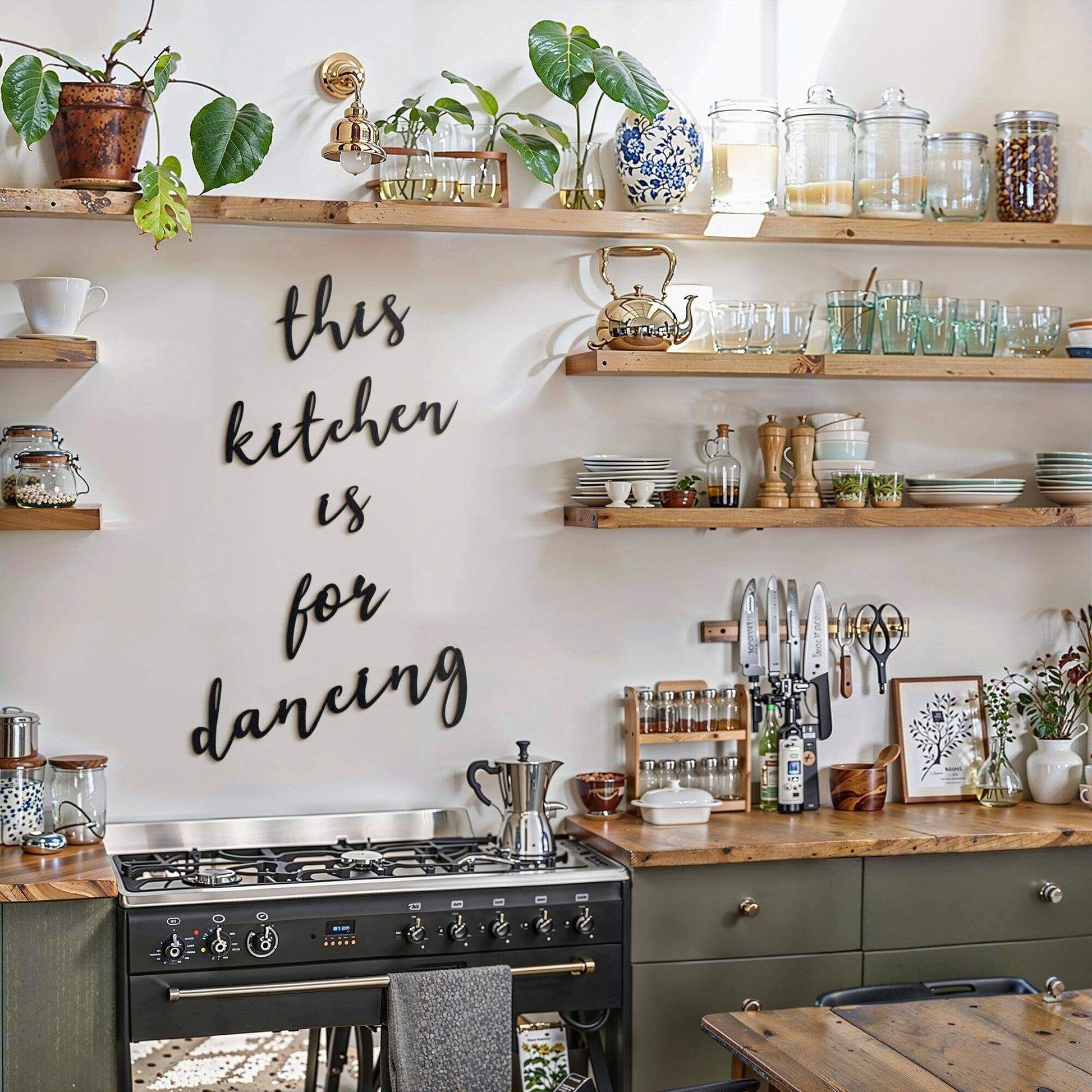 For Dancing - Home Decor Decals Metal Wall Art | SKU: MP-124 | Available at Decojuana | Tags: Interior decoration,Kitchen Wall Art,Kitchen Wall Decor,Letter Decor,Letter Wall Art,Metal Letter,Metal Wall Art,Metal Wall Letter,Metal Wall Quotes,Typographic