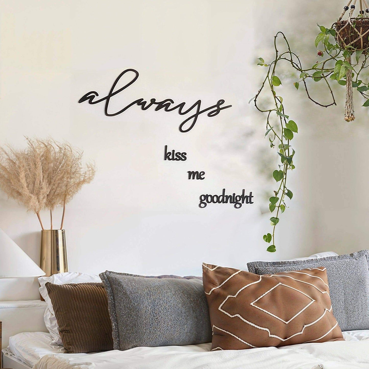 Always - Home Decor Decals Metal Wall Art | SKU: MP-139 | Available at Decojuana | Tags: Home Accessories,Home Wall Art,Home Wall Decor,Letter Decor,Letter Wall Art,Metal Artwork,Metal Decoration,Metal Letter,Metal Wall Art,Metal Wall Art Decor,Metal Wall