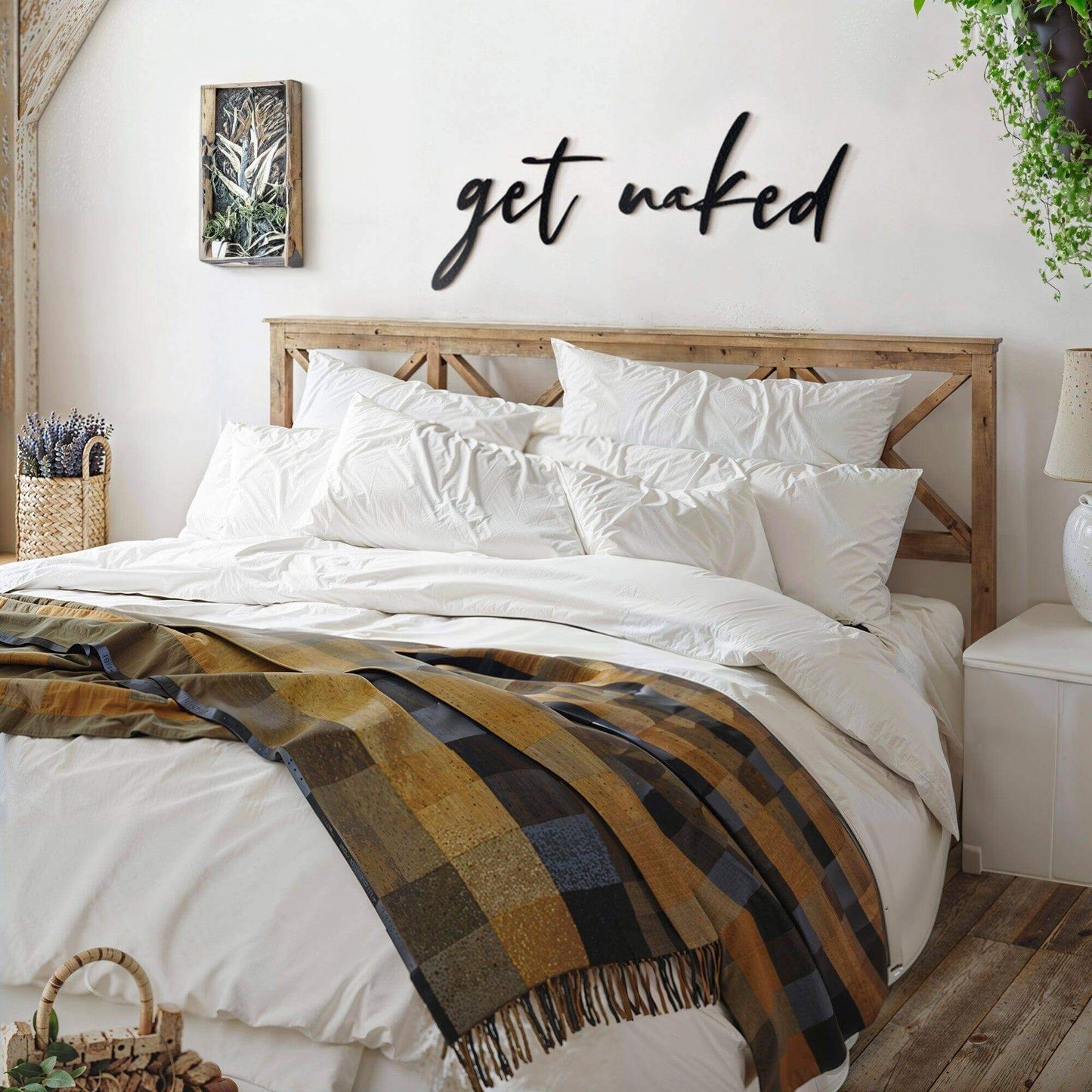 Get Naked - Home Decor Decals Metal Wall Art | SKU: MP-163 | Available at Decojuana | Tags: Bathroom Decor,Bathroom Wall Decor,Letter Decor,Letter Wall Art,Metal Artwork,Metal Decoration,Metal Letter,Metal Wall Art,Metal Wall Art Decor,Metal Wall Decor,Me