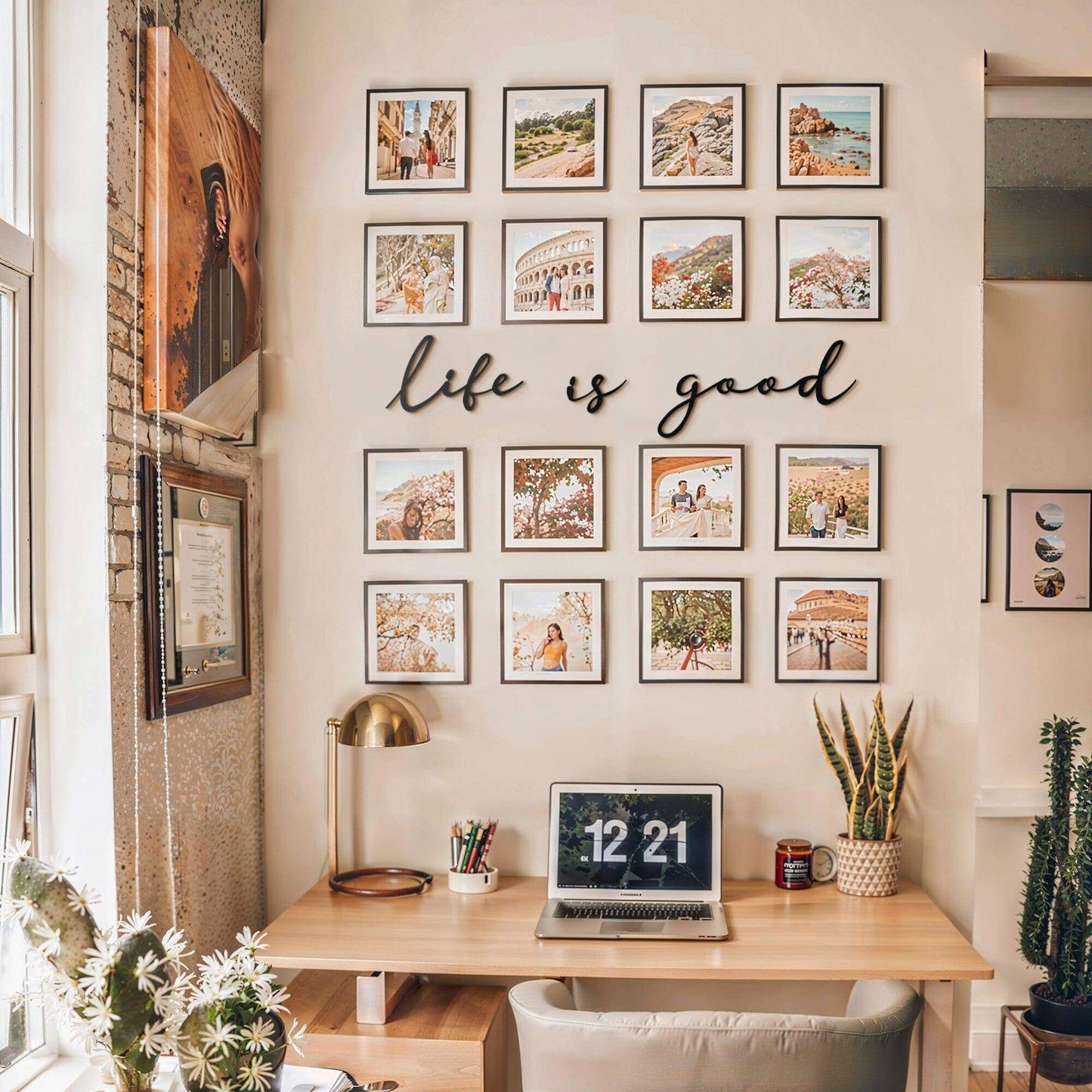 Life Is Good - Home Decor Decals Metal Wall Art | SKU: MP-186 | Available at Decojuana | Tags: Letter Decor,Letter Wall Art,Metal Artwork,Metal Decoration,Metal Letter,Metal Wall Art,Metal Wall Art Decor,Metal Wall Decor,Metal Wall Letter,Metal Wall Quote