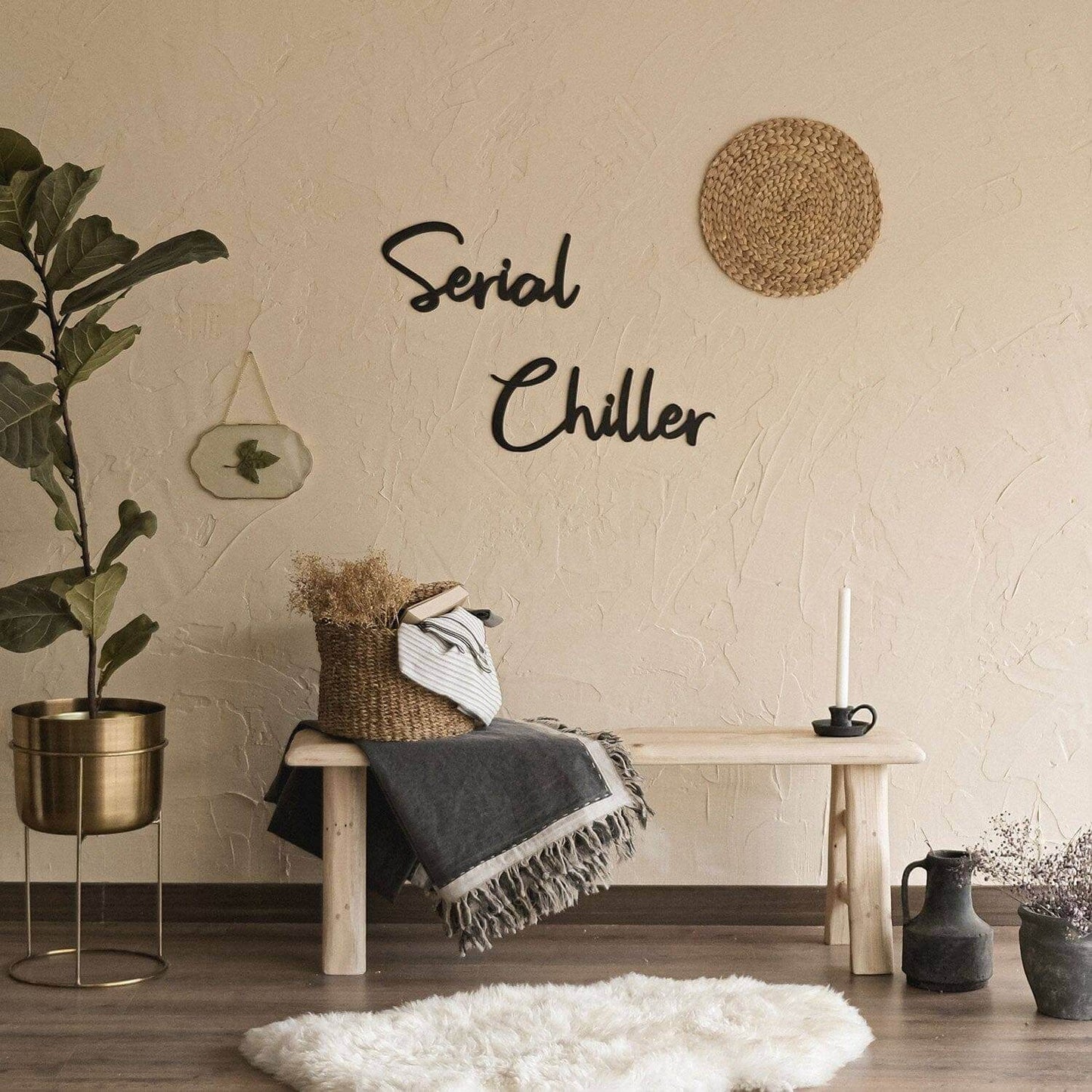 Serial Chiller - Home Decor Decals Metal Wall Art | SKU: MP-170 | Available at Decojuana | Tags: Letter Decor,Letter Wall Art,Livingroom Wall Decor,Metal Artwork,Metal Decoration,Metal Letter,Metal Wall Art,Metal Wall Art Decor,Metal Wall Decor,Metal Wall