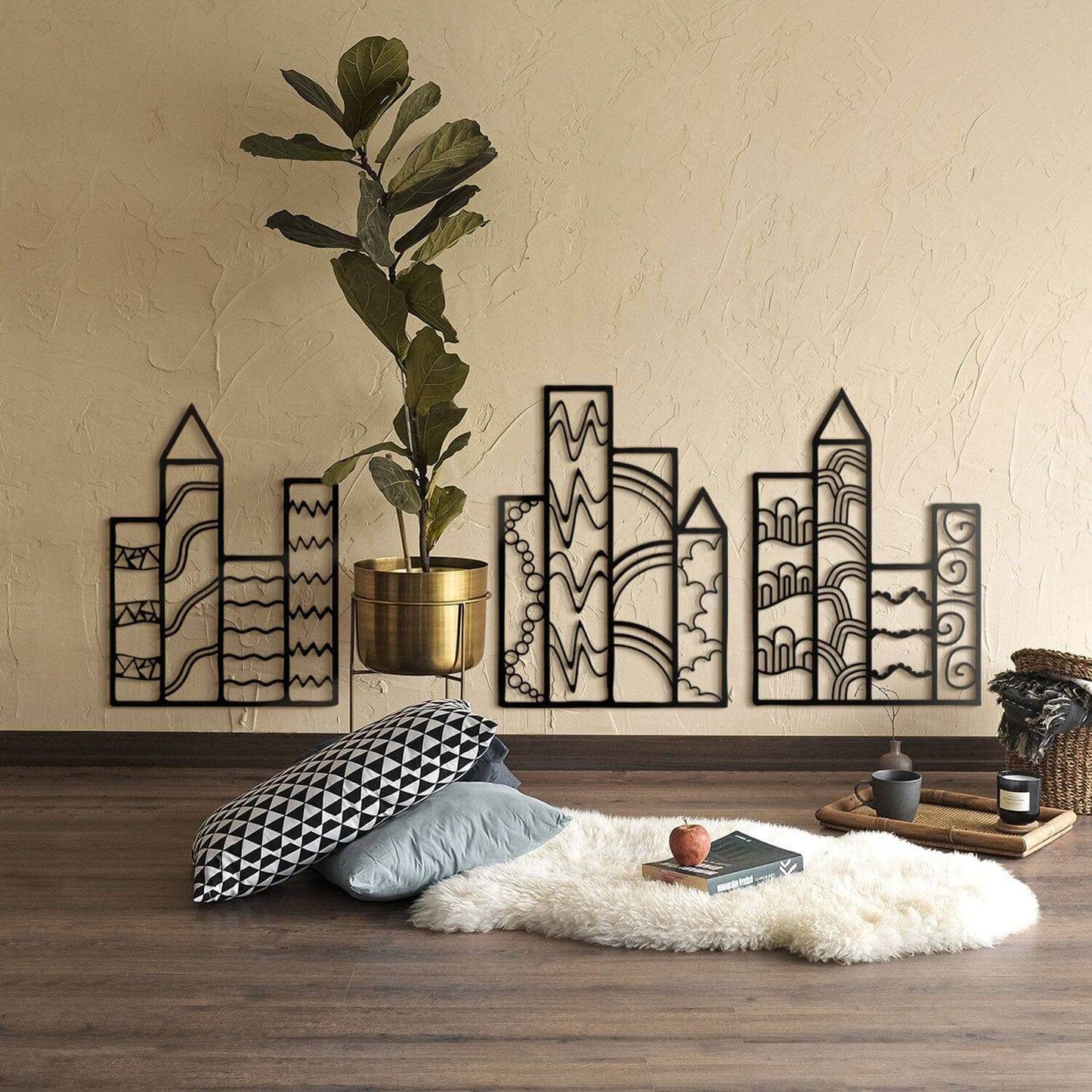 Dreamland - Home Decor Decals Metal Wall Art | SKU: MP-176 | Available at Decojuana | Tags: above bed decor,babyroom,bedroom decoration,bedroom signs,bedroom wall decoration,children room,Children Room Decor,kidsroom,Kidsroom Decor,large bedroom wall deco