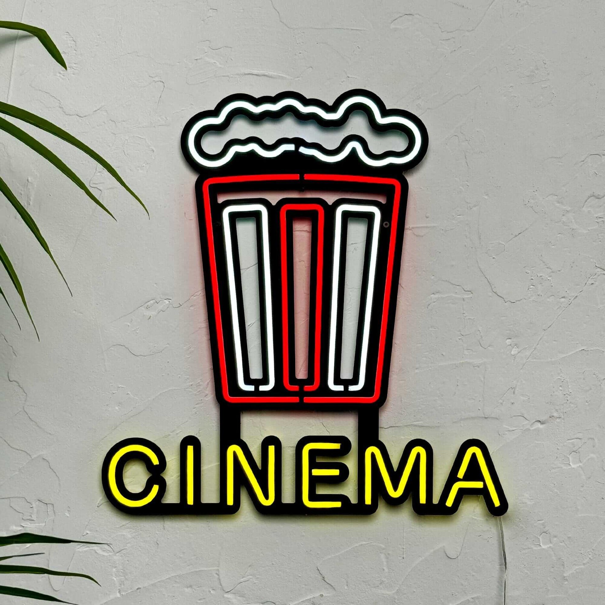 Cinema - Neon Signs Neon Wall Art | SKU: NEO-111 | Available at Decojuana | Tags: metal neon wall decor,Neon Artwork,neon party wall decor,Neon Signs,neon wall art,Neon Wall Decor