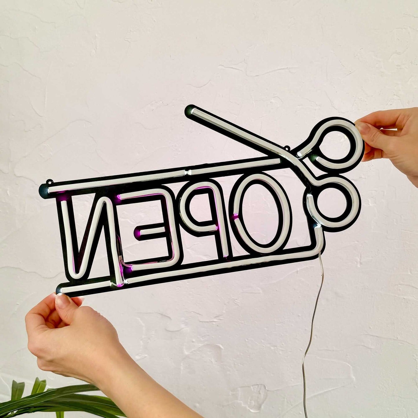 Open Door Sign 6 - Neon Signs Neon Wall Art | SKU: OPN-06 | Available at Decojuana | Tags: Neon Artwork,neon party wall decor,Neon Signs,neon wall art,Neon Wall Decor,Neon Wall Letter