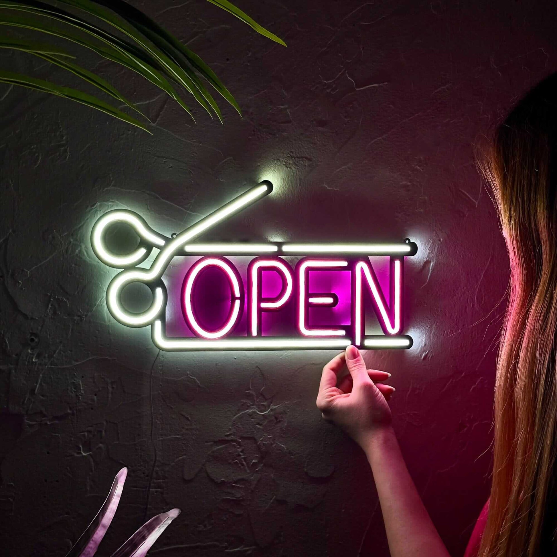 Open Door Sign 6 - Neon Signs Neon Wall Art | SKU: OPN-06 | Available at Decojuana | Tags: Neon Artwork,neon party wall decor,Neon Signs,neon wall art,Neon Wall Decor,Neon Wall Letter