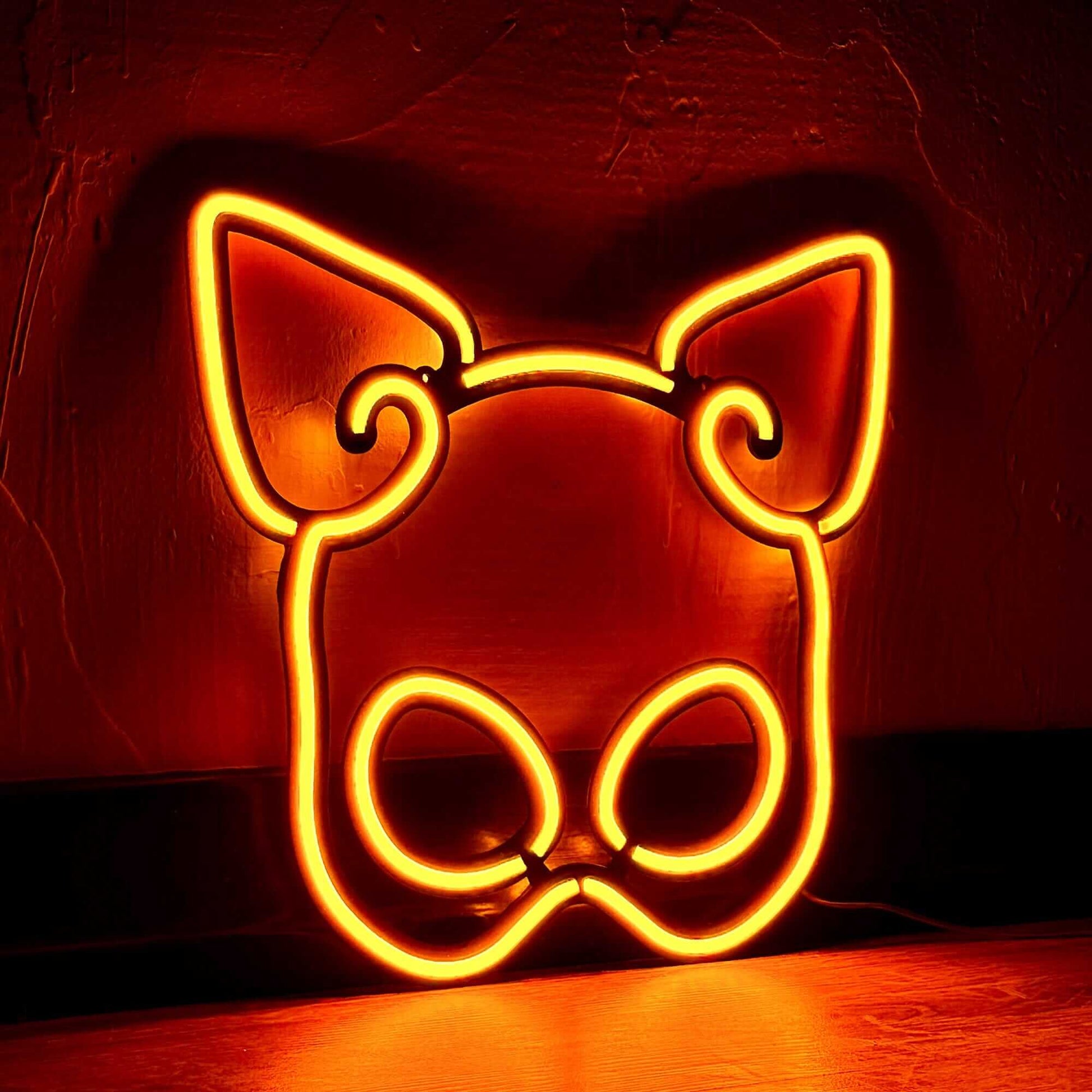 Latex Mask - Neon Signs Neon Wall Art | SKU: NEO-120 | Available at Decojuana | Tags: Neon Artwork,neon party wall decor,Neon Signs,neon wall art,Neon Wall Decor