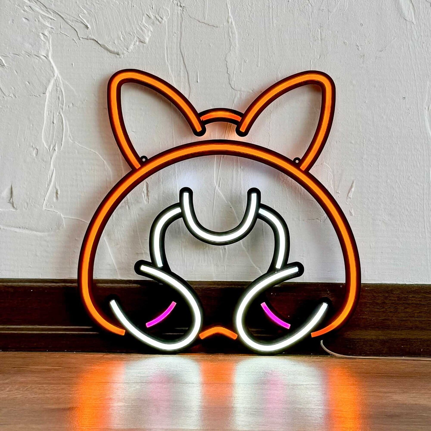 Corgi - Neon Signs Neon Wall Art | SKU: NEO-127 | Available at Decojuana | Tags: Neon Artwork,neon party wall decor,Neon Signs,neon wall art,Neon Wall Decor