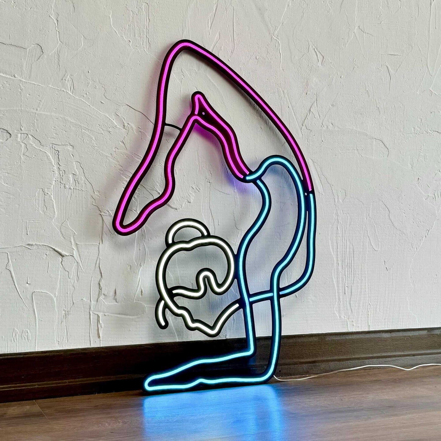 Yoga - Neon Signs Neon Wall Art | SKU: NEO-130 | Available at Decojuana | Tags: Neon Artwork,Neon Signs,neon wall art,Neon Wall Decor