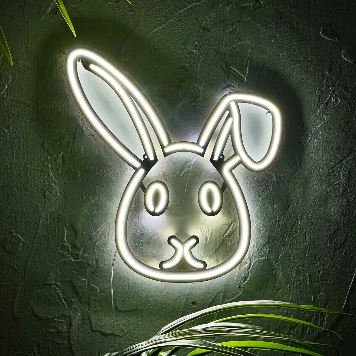 Rabbit 3 - Neon Signs Neon Wall Art | SKU: NEO-139 | Available at Decojuana | Tags: animal neon wall decor,metal neon wall decor,Neon Artwork,Neon Signs,neon wall art,Neon Wall Decor