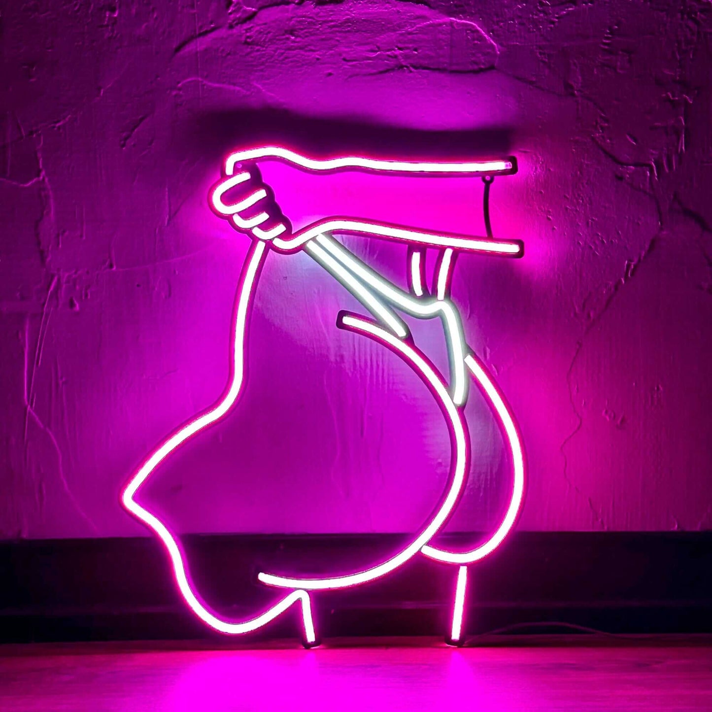 Peachy - Neon Signs Neon Wall Art | SKU: NEO-113 | Available at Decojuana | Tags: metal neon wall decor,Neon Artwork,neon party wall decor,Neon Signs,neon wall art,Neon Wall Decor