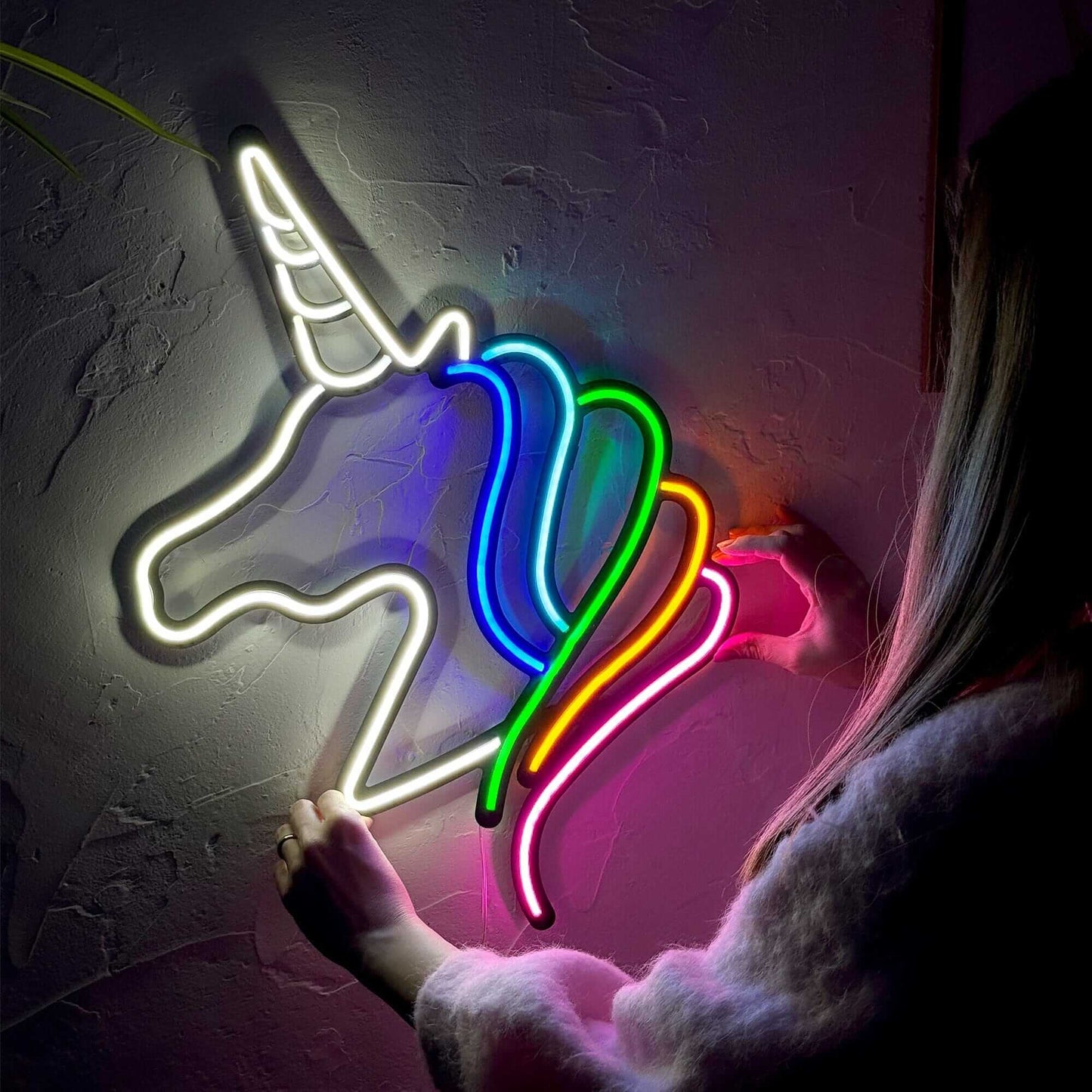 Unicorn - Neon Signs Neon Wall Art | SKU: NEO-021 | Available at Decojuana | Tags: discount