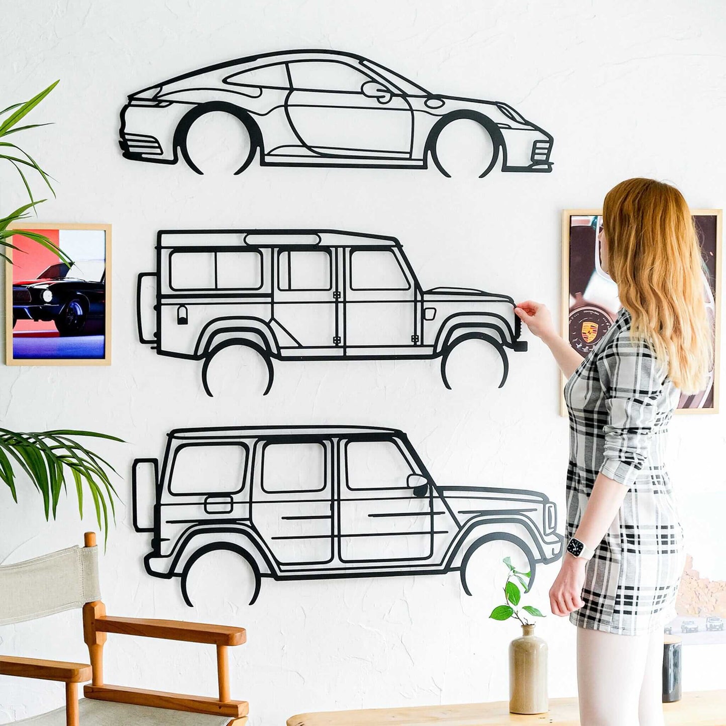 911 Inspiration - Home Decor Decals Metal Wall Art | SKU: CR-04S | Available at Decojuana | Tags: car,garage,Metal Deco,Metal Decoration,Metal Wall Art,Metal Wall Art Decor,Metal Wall Decor